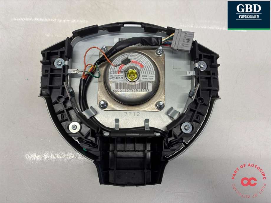 Airbag rattpute til Nissan X-Trail 2007-2014 (T31) (T31) (K851MJG12A|)