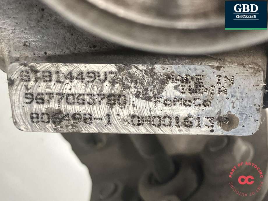 Turbo til Ford S-Max 2010-2015 (Type I, Fase 2) (GARRETT|1864631|9M5Q-6K682-BB|GTB1449VZ)