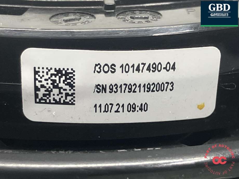 Airbag slepering til Tesla Model 3 2018-2023 (Fase 1) (1097662-00-O|10147490-04|)