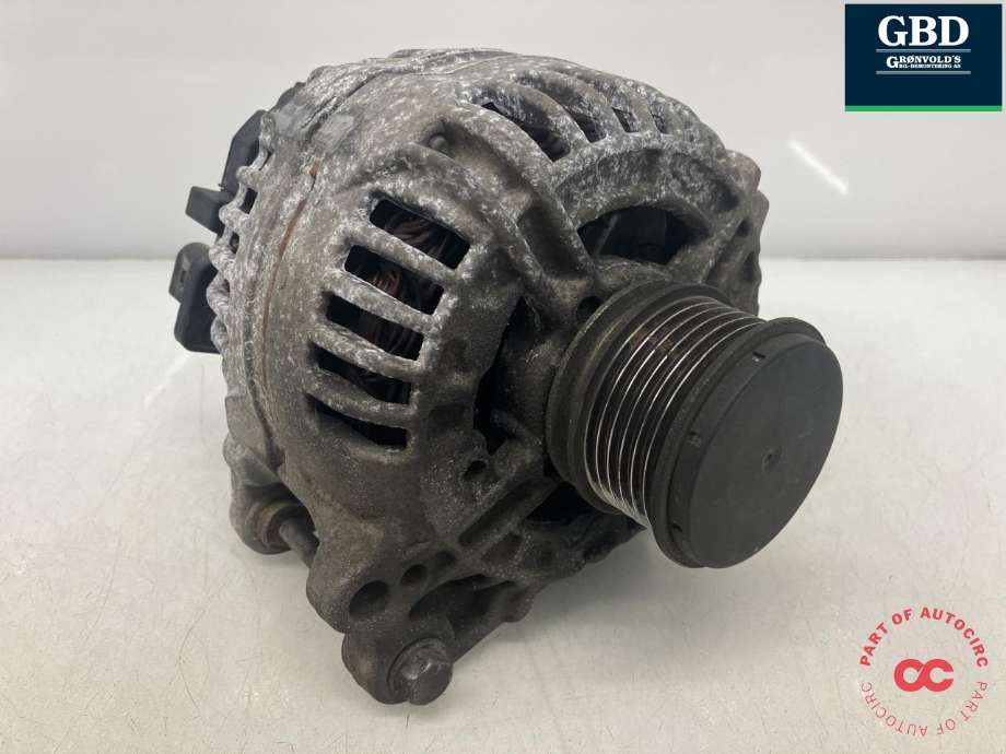 Dynamo diesel til VW Caddy 2010-2015 (Type III, Fase 2) (BOSCH|06F 903 023 F|06F 903 023 FX|0 124 525 091)