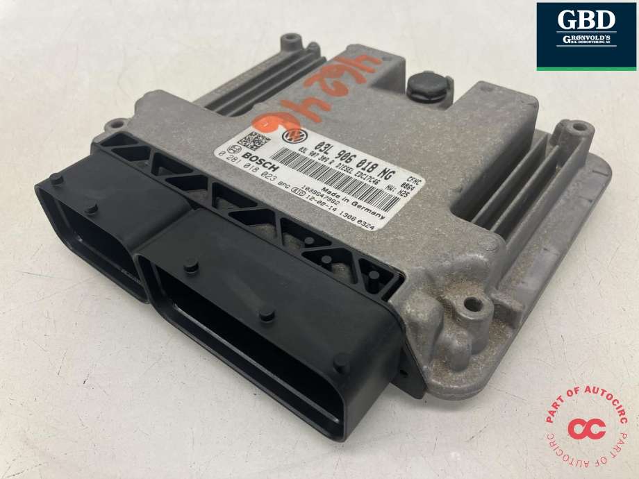 Styreenhet motor til VW Caddy, 2010-2015 (Type III, Fase 2) (BOSCH|03L 906 018 NG 2KC)