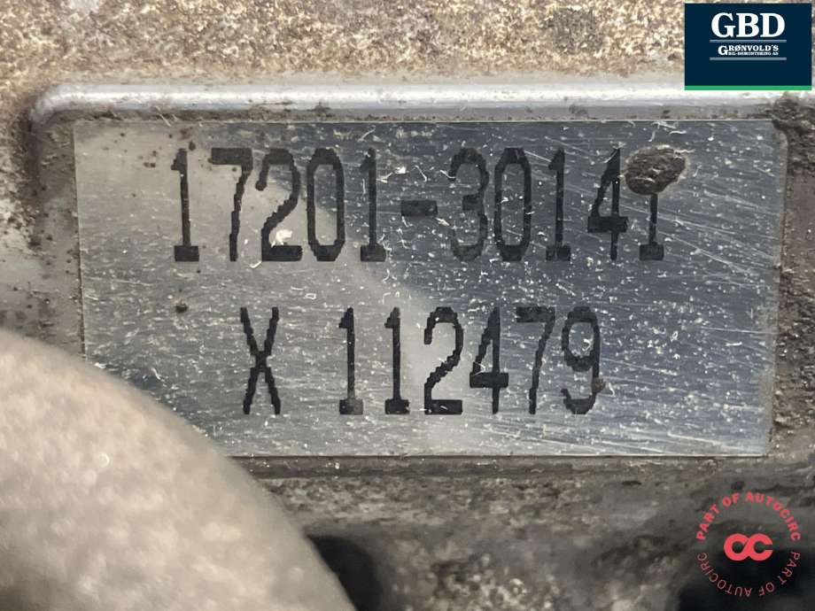 Turbo til Toyota Hiace 2007-2012 (Fase 3)  (1720130141|17201-30141|X 112479)