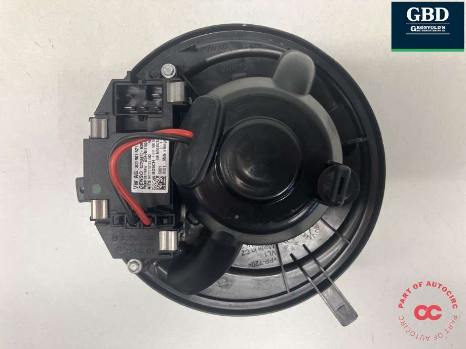 Varmeapparat motor til VW Golf VI 2008-2012  (VALEO|1K1 820 021|1K1 820 015 J|3C0 907 521 F)