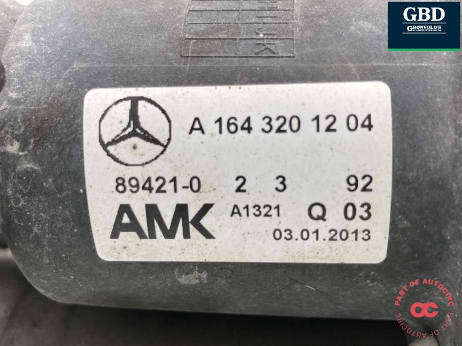 Kompressor nivå/luft til Mercedes ML 2005-2011 (W164) (W164) (A 164 320 12 04|)