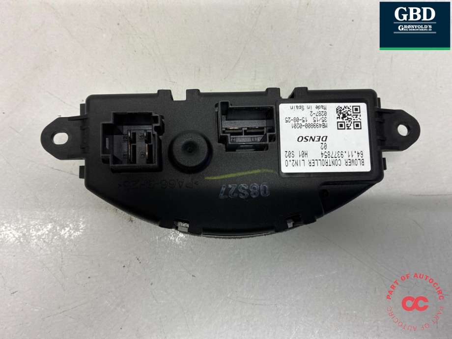Varmeapparat motstand til BMW i3 2013-2022 (64 11 7 952 061|64 11 9 377 854|)