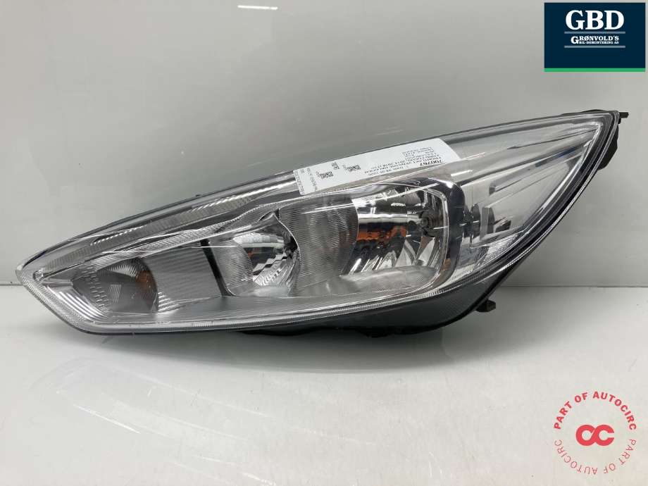Frontlykt venstre halogen til Ford Focus 2014-2018 (Type III, Fase 2) (2060614|F1EB-13W030-AFB|)