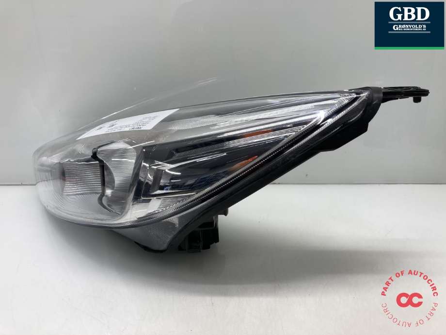 Frontlykt venstre halogen til Ford Focus 2014-2018 (Type III, Fase 2) (2060614|F1EB-13W030-AFB|)