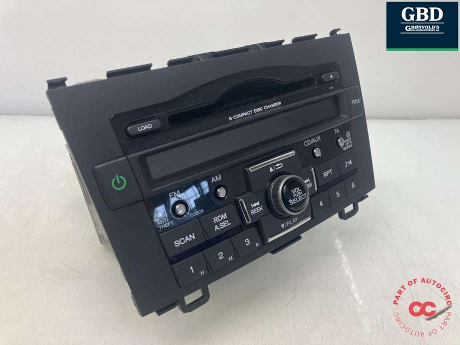 Bilstereo til Honda CR-V 2007-2012 (Type III) (PANASONIC|39100SWAG01|39100-SWA-G212-M1|CQ-EH7970G)