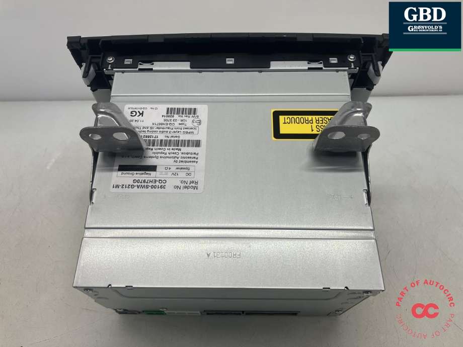 Bilstereo til Honda CR-V 2007-2012 (Type III) (PANASONIC|39100SWAG01|39100-SWA-G212-M1|CQ-EH7970G)