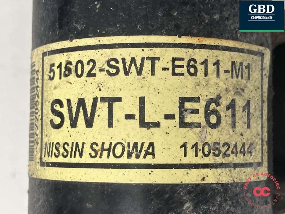 Fjærbein venstre foran til Honda CR-V 2007-2012 (Type III) (NISSIN SHOWA|51602SWTE61|51602-SWT-E611-M1|11052444)