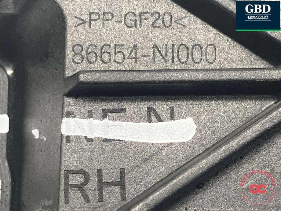 Støtfanger bak feste til Hyundai Ioniq 5 2021-->> (86626-NI000|)