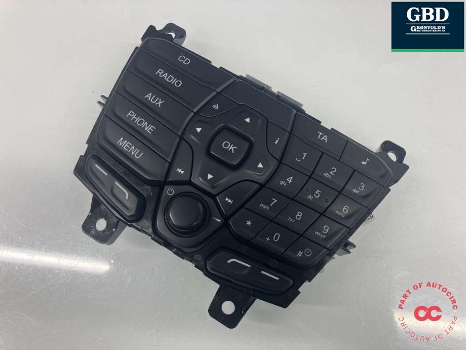 Bilstereo betjeningspanel til Ford Transit 2014-->> (2013323|BK2T-18K811-EC|FN2NA)