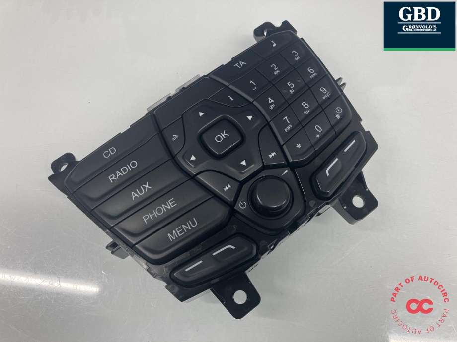 Bilstereo betjeningspanel til Ford Transit 2014-->> (2013323|BK2T-18K811-EC|FN2NA)