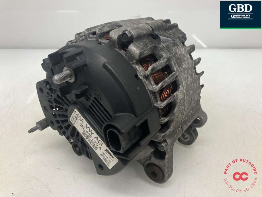 Dynamo diesel til VW Golf VI 2008-2012 (VALEO|03L 903 023 AX|03L 903 023 A|TG14C031)