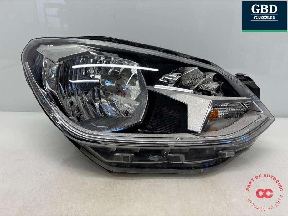 Frontlykt høyre halogen til VW E-Up, 2013-2019  (1S1 941 016 AB)