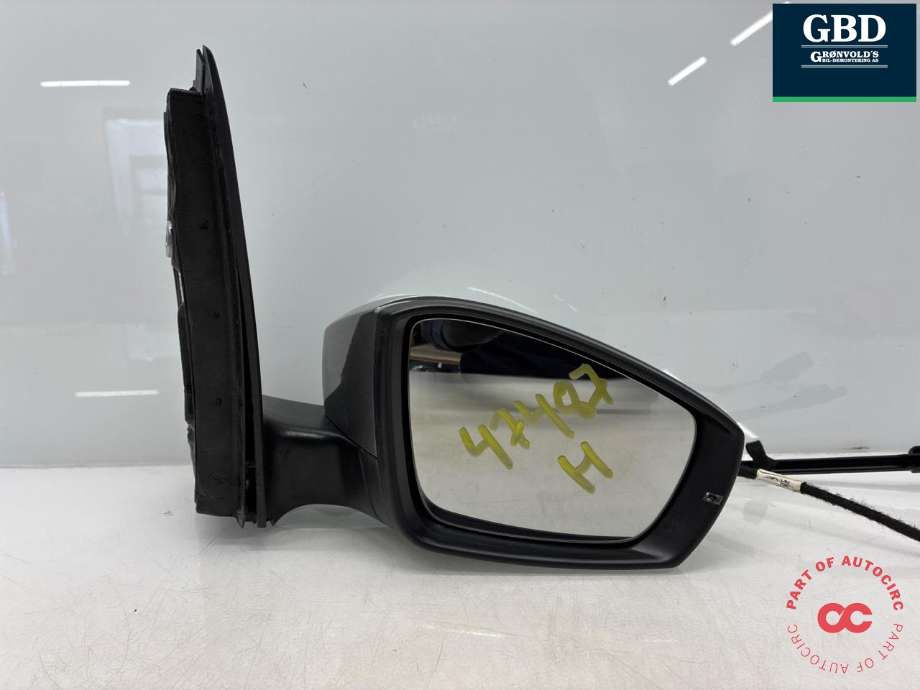 Speil høyre til VW E-Up, 2013-2019  (1S1 857 508 AL 9B9)
