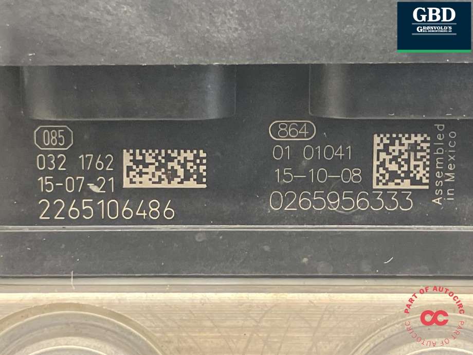 ABS sentral til BMW X5 2013-2018 (F15) (F15) (34 51 6 884 736|34 51 6 870 769|)