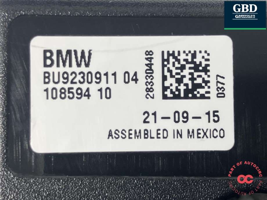 Antenne forsterker til BMW X5 2013-2018 (F15) (F15) (65 20 9 334 691|9 230 911|108594)