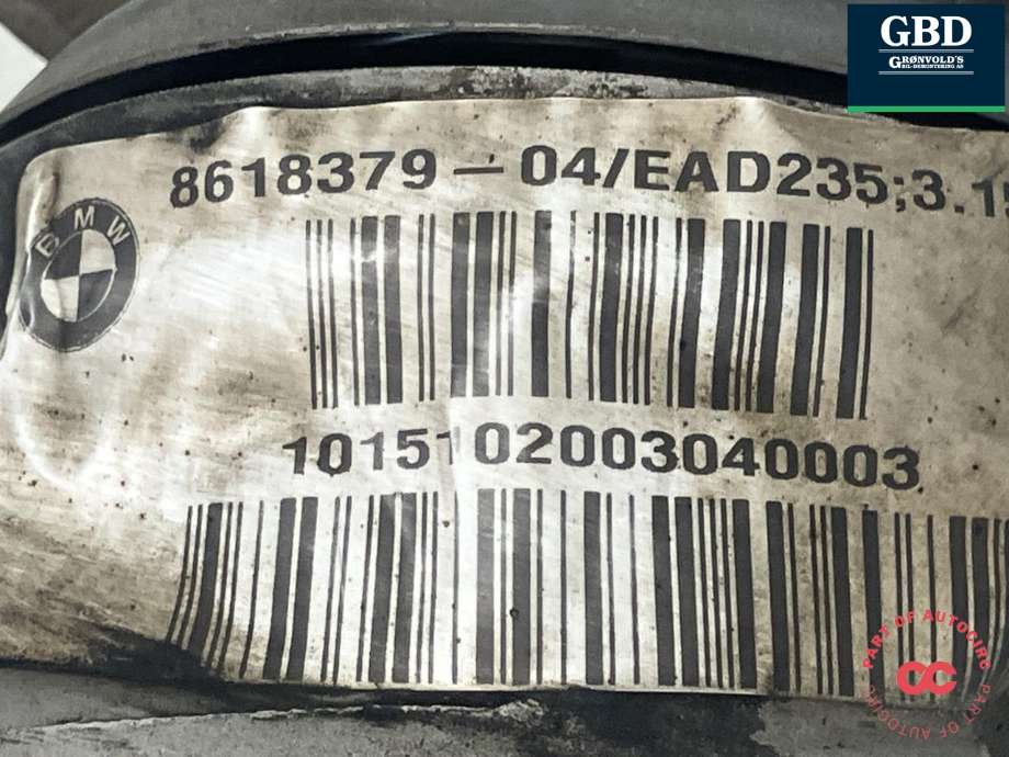 Kardang klokke foran til BMW X5 2013-2018 (F15) (F15) (31 50 8 635 860|8 618 379|31 51 8 635 030)