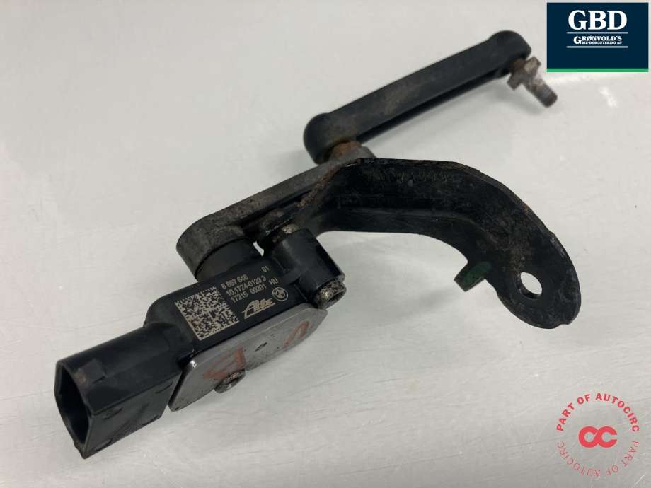 Sensor nivå, venstre bak til BMW X5 2013-2018 (F15) (F15) (ATE|37 14 6 870 200|6 867 646|10.1724-0123.3)