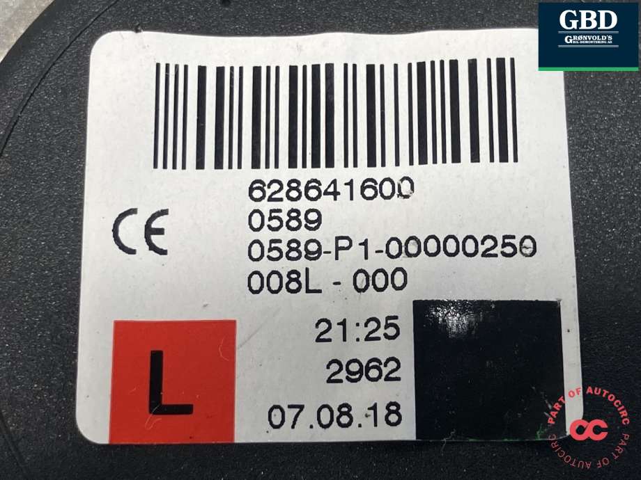 Sikkerhetsbelte foran venstre til BMW X5 2013-2018 (F15) (F15) (72 11 7 384 669|628641600|)