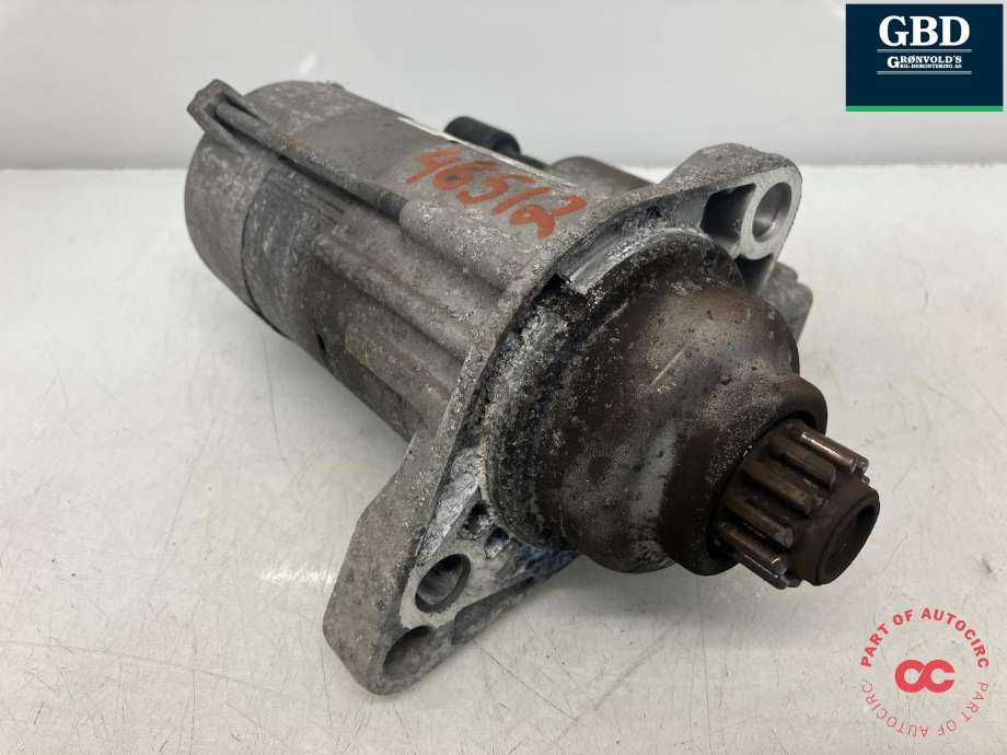 Starter diesel til VW Caddy 2010-2015 (Type III, Fase 2)  (VALEO|02Z 911 024 K|02Z 911 024 KX|TS18ER121)