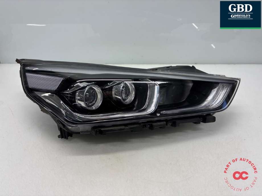 Frontlykt høyre full-LED til Hyundai Ioniq Electric, 2016-2019 (Fase 1)  (92102G 7000T2S)
