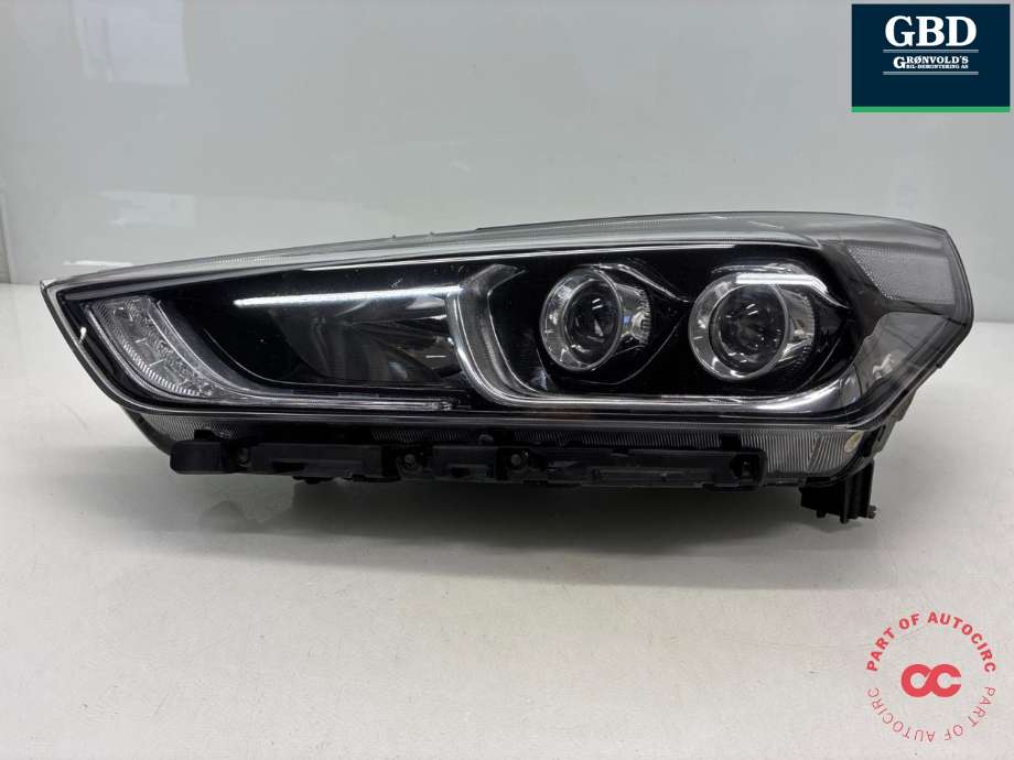 Frontlykt venstre full-LED til Hyundai Ioniq Electric, 2016-2019 (Fase 1)  (92101G 7000T2S)