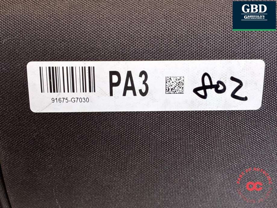 Batterilader kabel til Hyundai Ioniq Electric 2019-->> (Fase 2) (NO PART ID|)