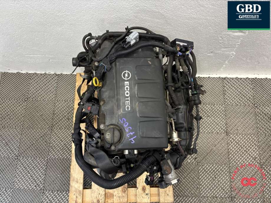 Motor bensin til Opel Zafira Tourer, 2012-2018  (A14NET)