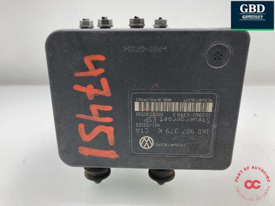 ABS sentral til VW Golf V, Combi 2003-2008  (|1K0 614 517 H)