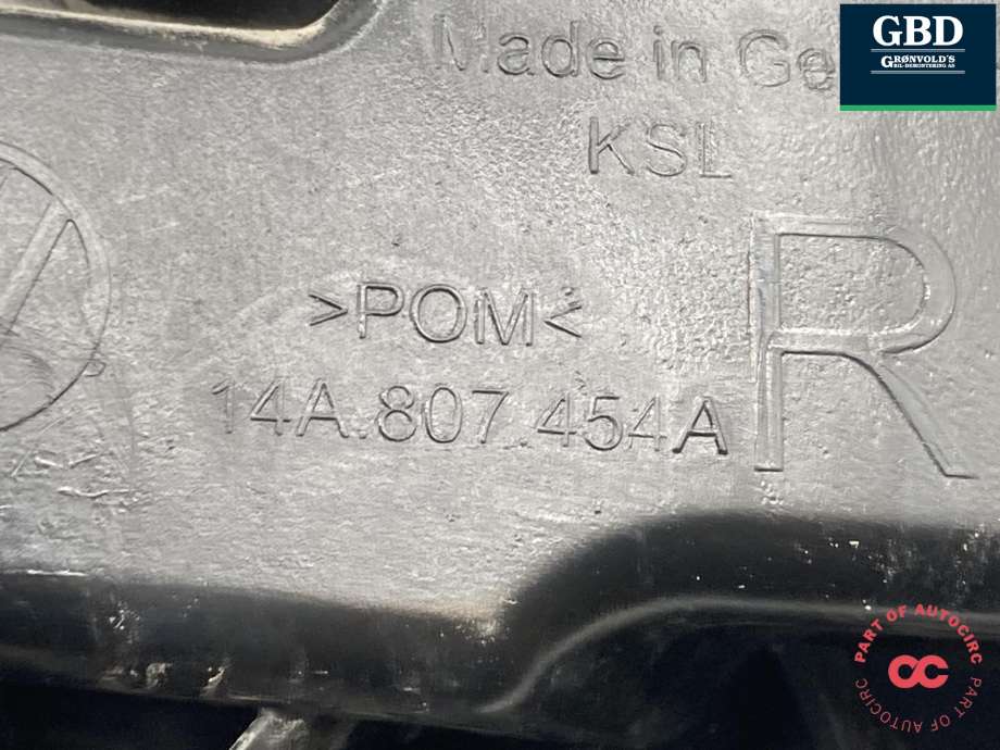 Støtfanger bak feste til VW ID.7 2023-->> (14A 807 454 A|)