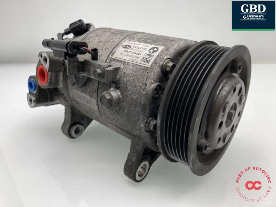 Aircondition kompressor til BMW X4 2014-2018 (F26) (F26) (64 52 5 A5C 712|64 52 5 A3F 1D2|6452-9295051-04)
