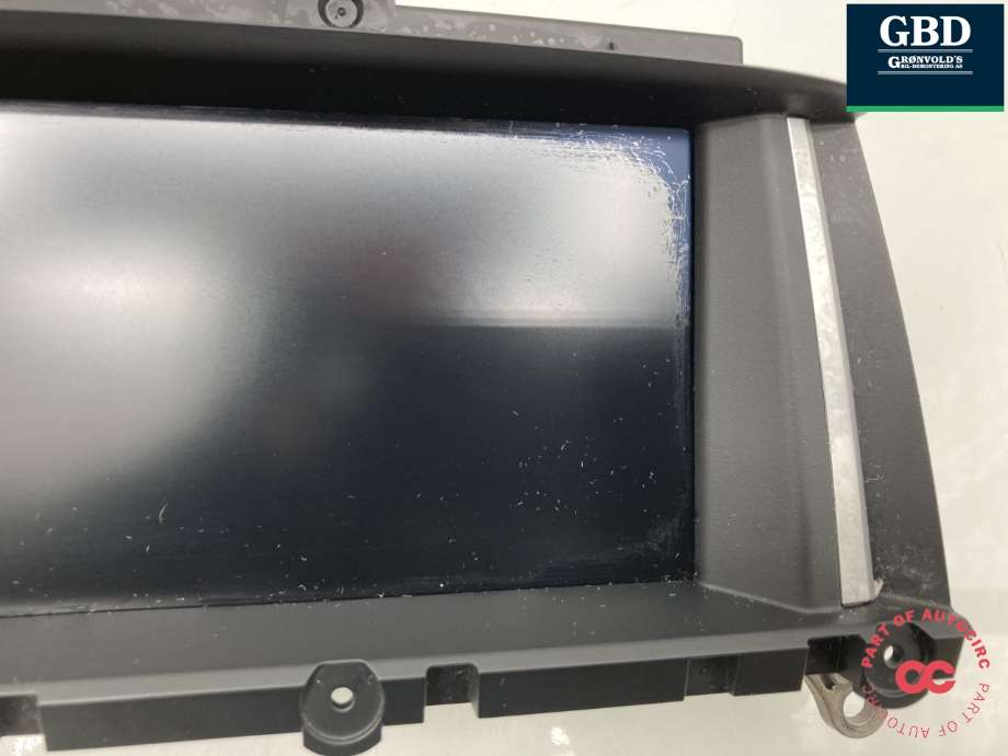 Bilstereo navigasjon skjerm til BMW X4 2014-2018 (F26) (F26) (65 50 9 370 870|BM 9370870 01 W|)