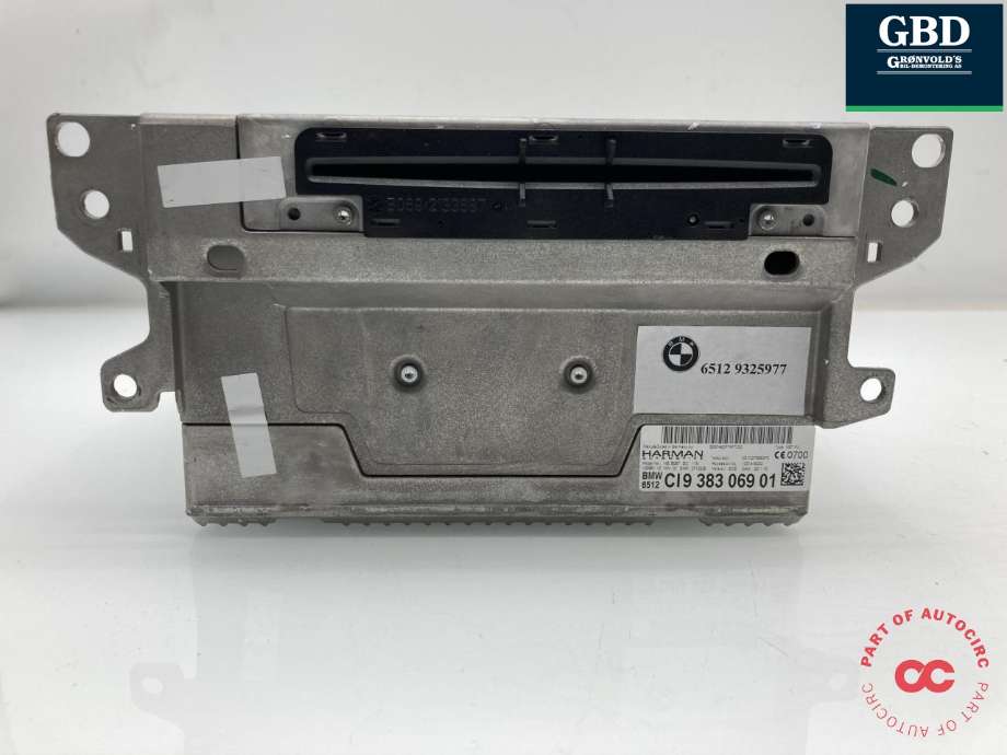 Bilstereo navigasjon spiller til BMW X4 2014-2018 (F26) (F26) (65 12 6 826 790|6512 CI9 383 069 01|)
