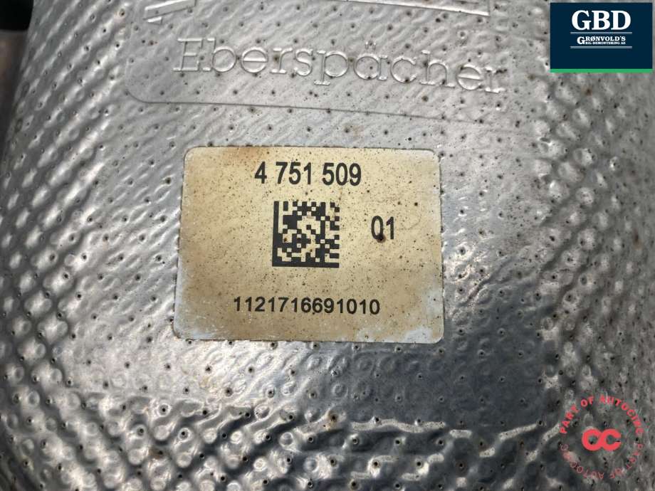 Partikkelfilter til BMW X4 2014-2018 (F26) (F26) (18 30 8 514 080|8 518 141 | 8 573 995|)