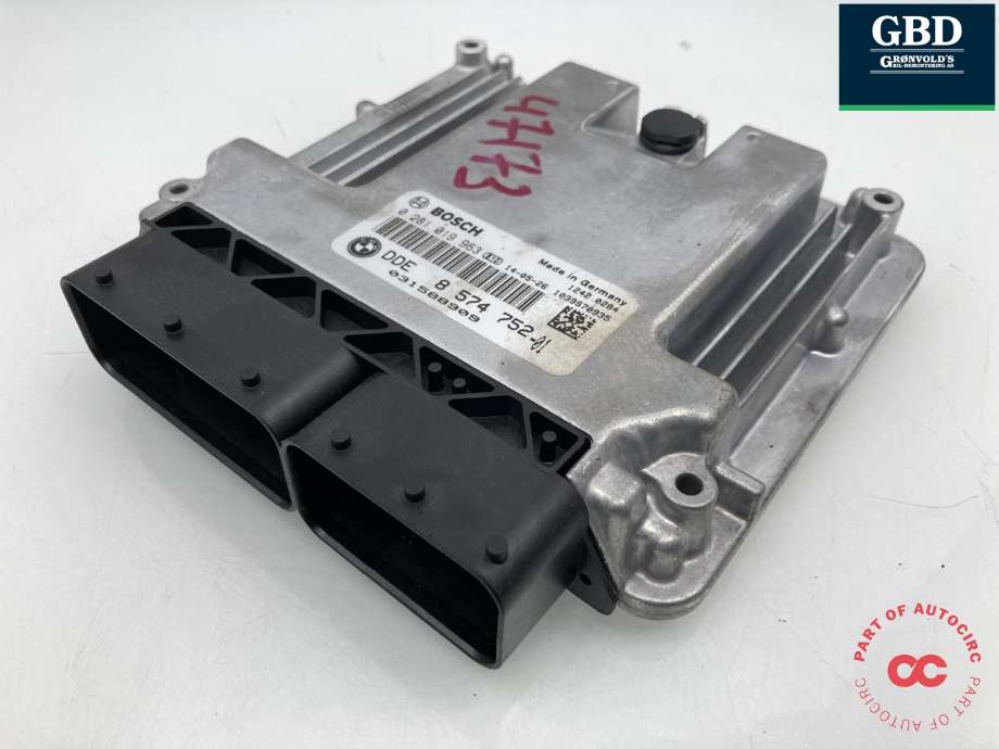 Styreenhet motor til BMW X4 2014-2018 (F26) (F26) (13 61 8 574 752|DDE 8 574 752-01|)