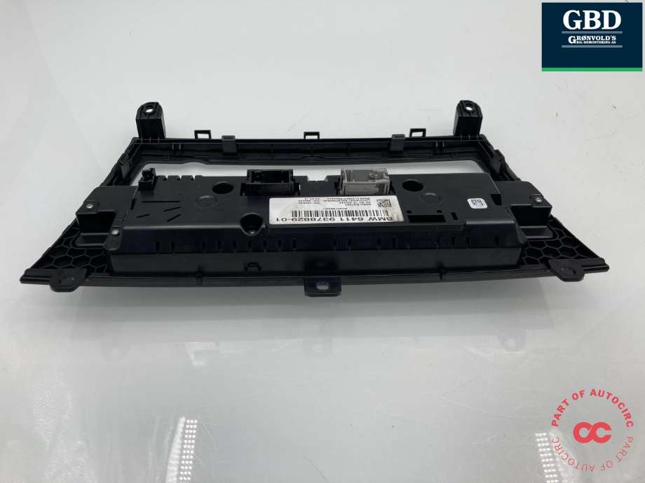 Varmeapparat betjening til BMW X4 2014-2018 (F26) (F26) (64 11 6 825 513|6411 9378829-01|)