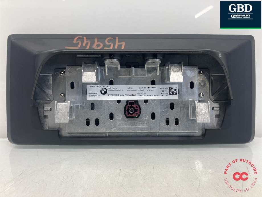Bilstereo navigasjon skjerm til BMW i3 2013-2022  (KYOCERA|65 50 6 842 991|209003-11|)