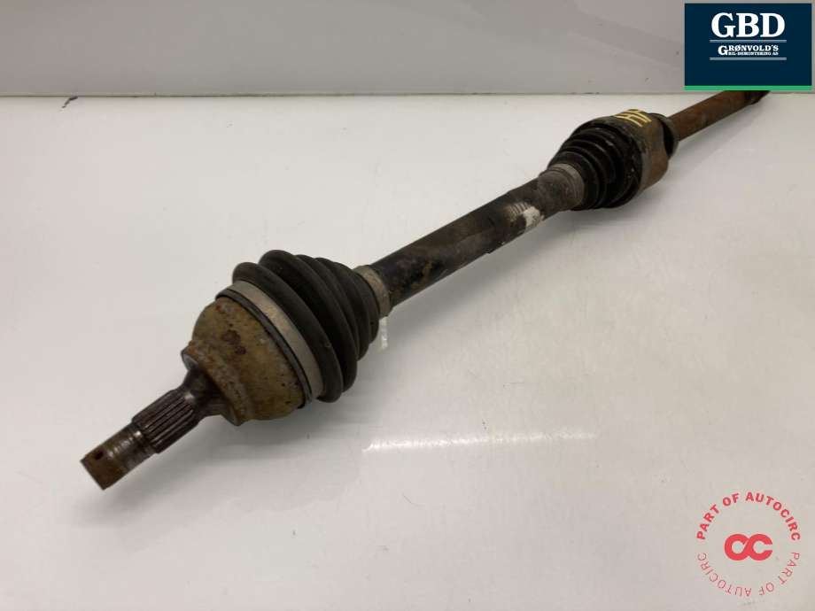 Drivaksel høyre foran, bensin/automat til Peugeot 2008 2013-2019 (Type I) (98 072 803 80|16 108 439 80|)