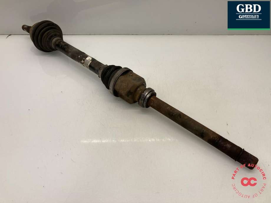Drivaksel høyre foran, bensin/automat til Peugeot 2008 2013-2019 (Type I) (98 072 803 80|16 108 439 80|)