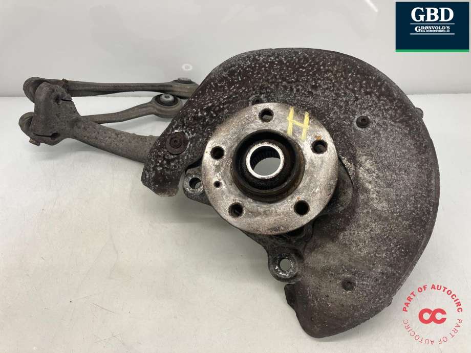 Hjulspindel høyre foran til Audi A4 2007-2014 (Type IV) (B8) (B8) (8K0 407 254 T|)