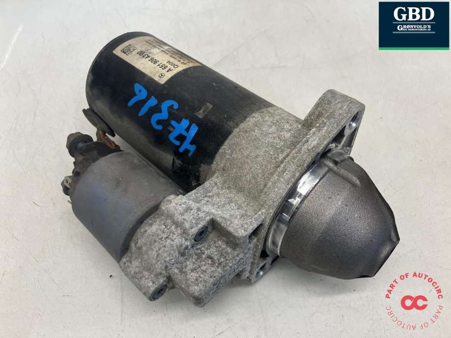 Starter diesel til Mercedes Sprinter 2013-2018 (Fase 2) (906) (906) (BOSCH|A 651 906 43 00|0 001 139 085|)