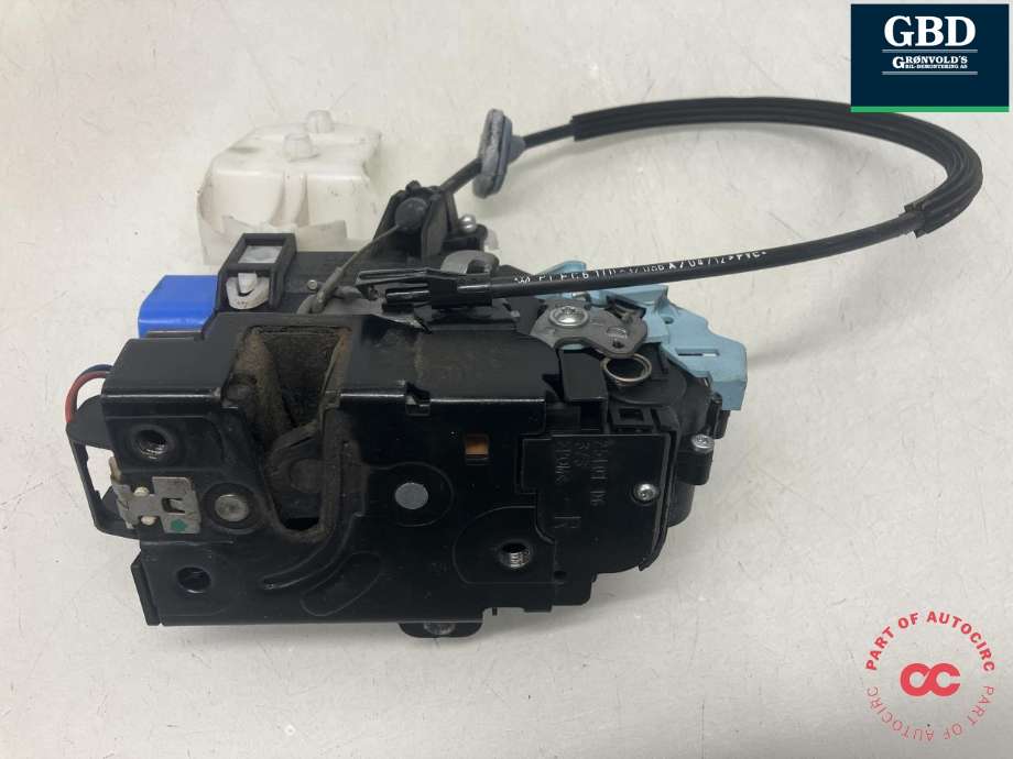 Låsekasse høyre foran til VW Caddy 2010-2015 (Type III, Fase 2) (|3D1 837 016 AQ)