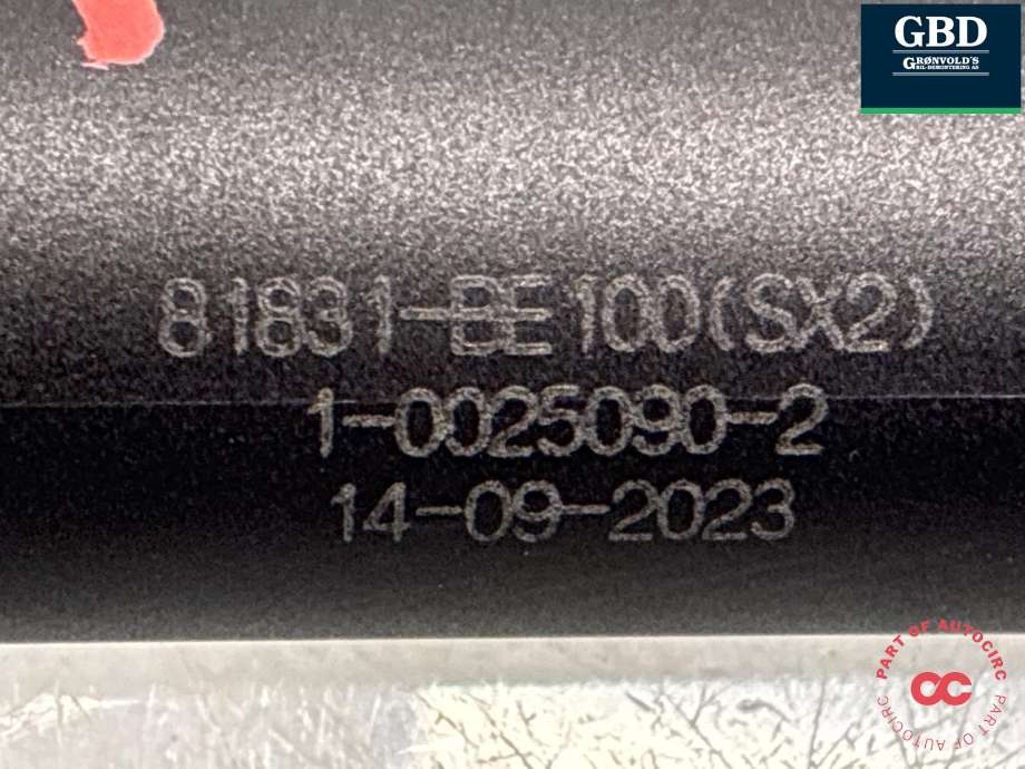 Baklukedemper venstre til Hyundai Kona 2024-->> (Type II) (81831-BE100|)