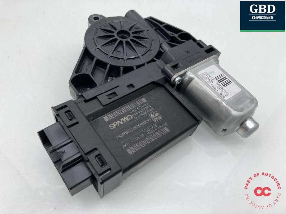 Ruteheis, kun motor, høyre bak til Volvo V60 / V60 CC 2018-->> (Type II)  (|230419|966265-102)