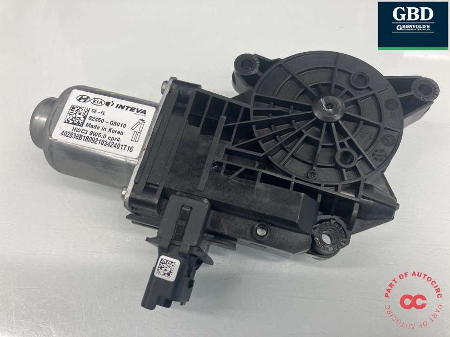 Ruteheis, kun motor, venstre foran til Kia Niro 2016-2021  (INTEVA|82450G5010|82450-G5010|)