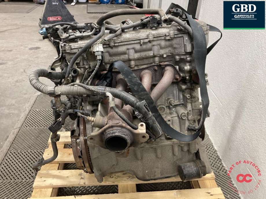 Motor bensin til Toyota Auris 2007-2010 (Type I, Fase 1)  (1ZR-FE|1900037240|1ZR E32U|  03181326 6178)