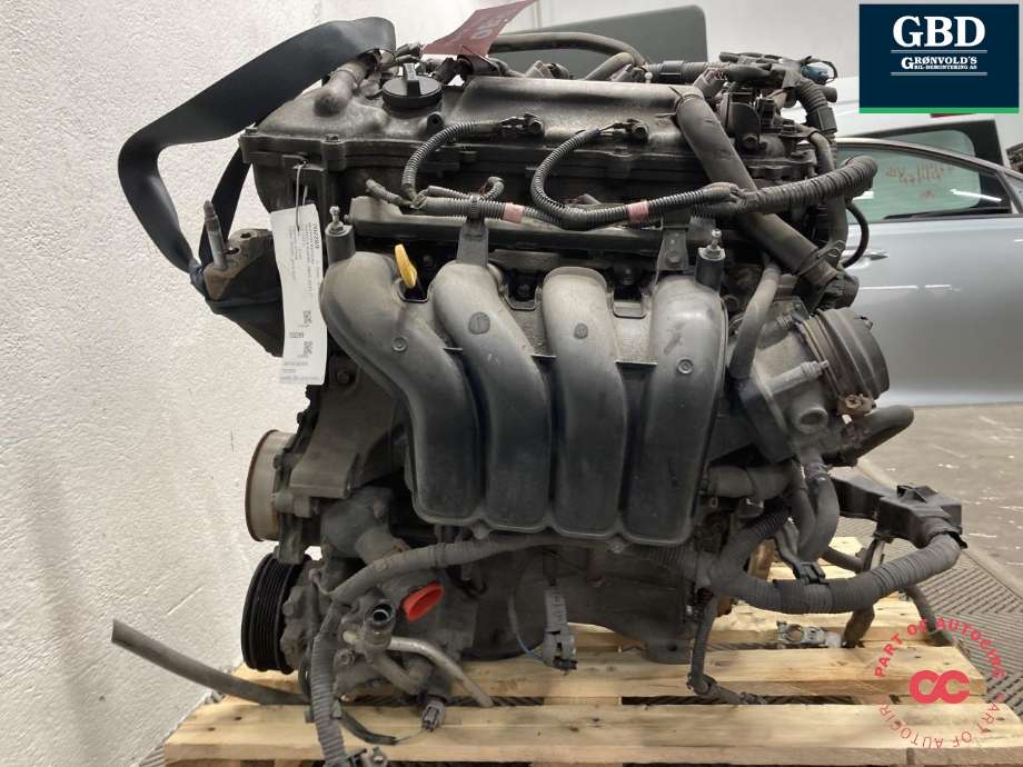 Motor bensin til Toyota Auris 2007-2010 (Type I, Fase 1)  (1ZR-FE|1900037240|1ZR E32U|  03181326 6178)