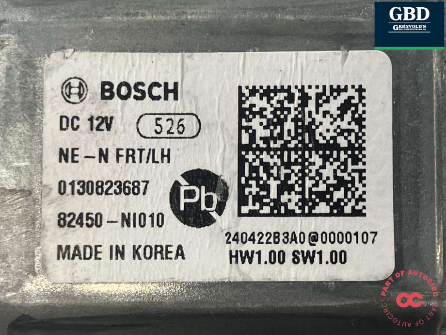 Ruteheis venstre foran til Hyundai Ioniq 5 2021-->>  (82403-GI000|)